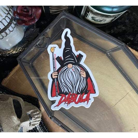 Dabula Sticker (Qty. 1)| Stoner Halloween Stickers| Dab Stickers| Dab Accessories| Gnome Stickers| Gnome Decals| Laptop Stickers| 420 Decals| Water Bottle Stickers