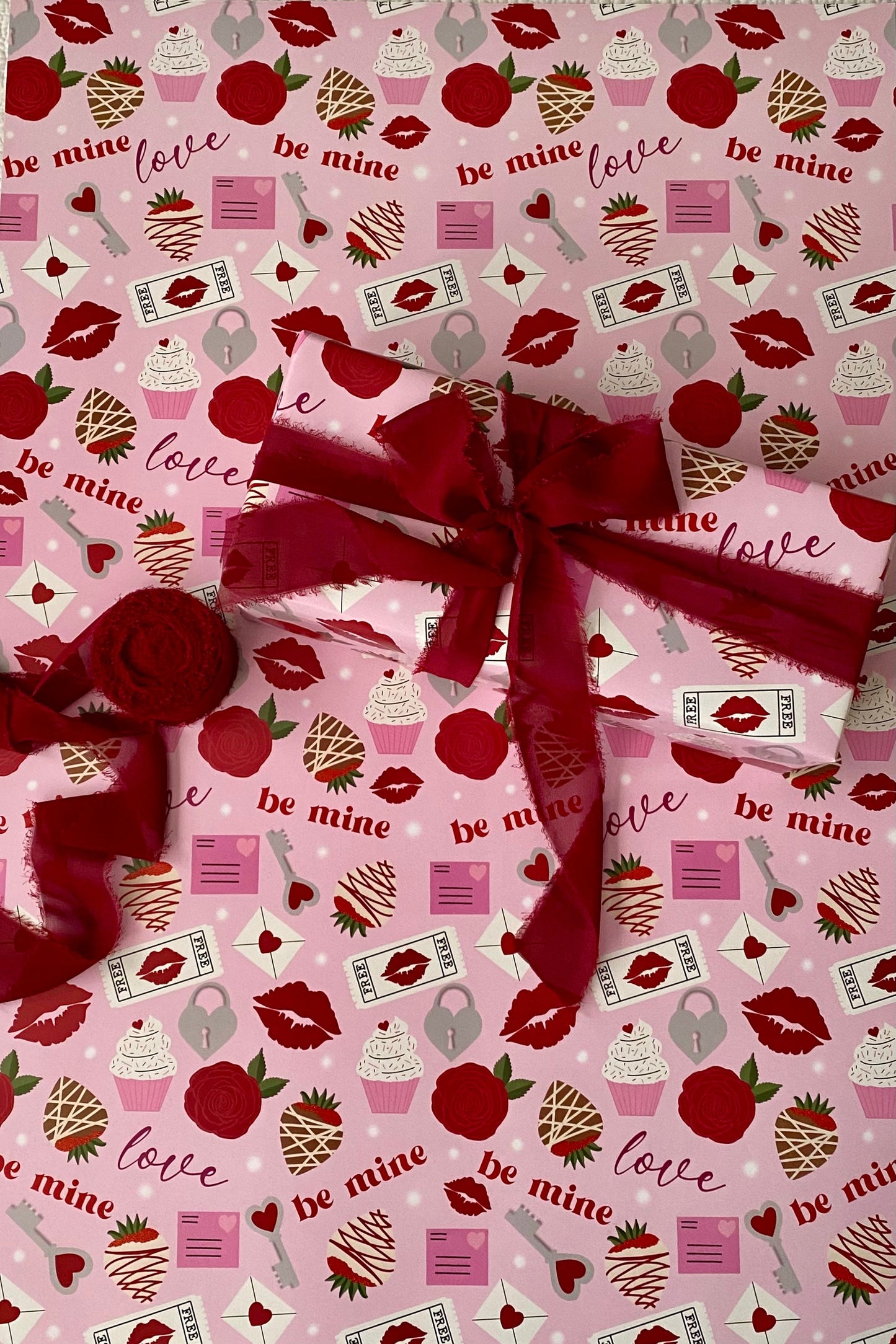 Valentines Day Wrapping Paper