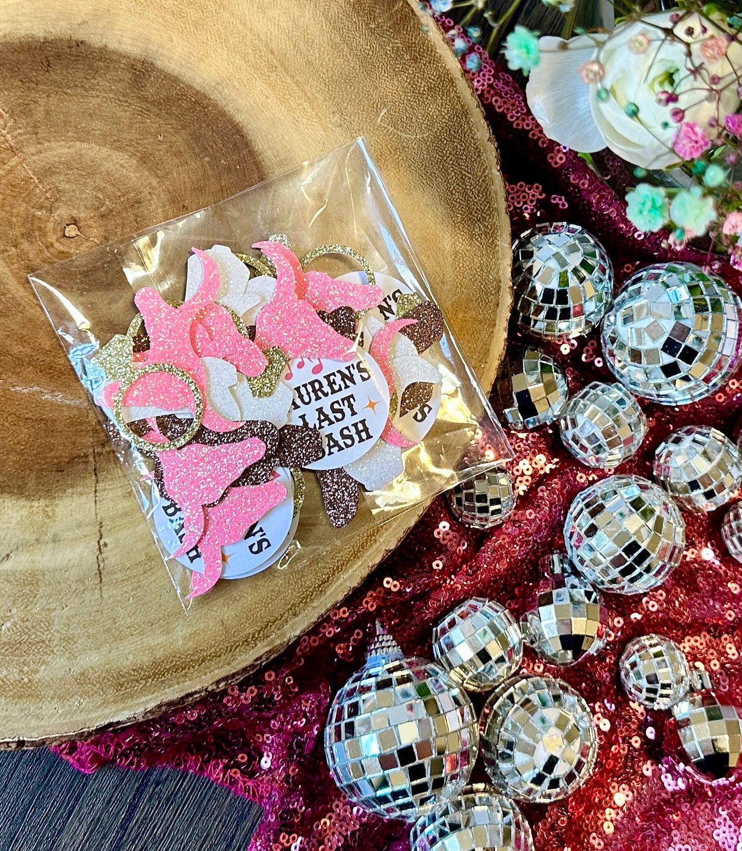 50 Pieces Last Rodeo Bash Confetti