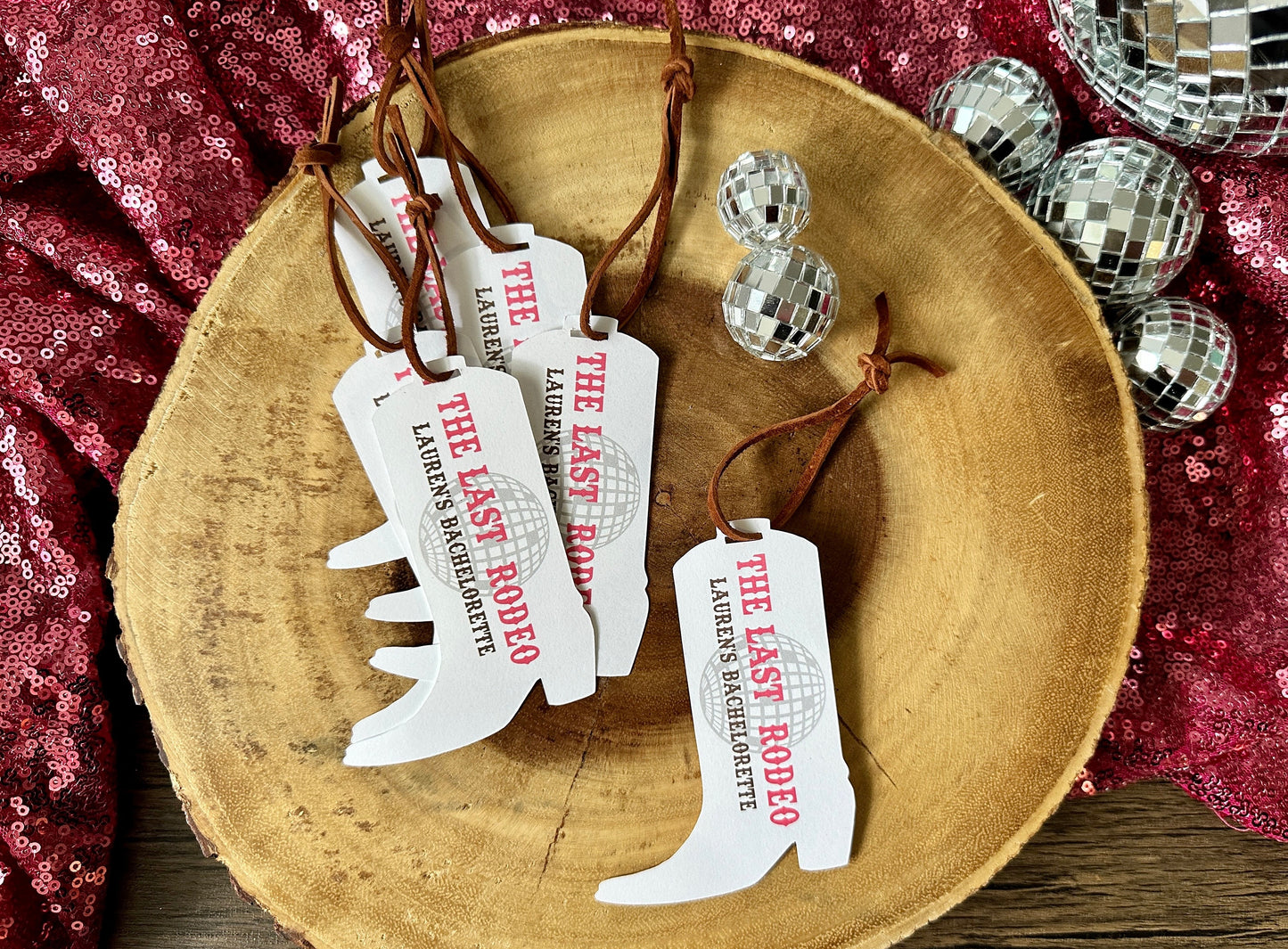 Last Rodeo Gift Bag (Qty. 1) Lets Go Girls| Cowgirl Party Bags| Nashville Bachelorette| Last Hoe Down| Brides Last Ride| Last Disco Gift Bag