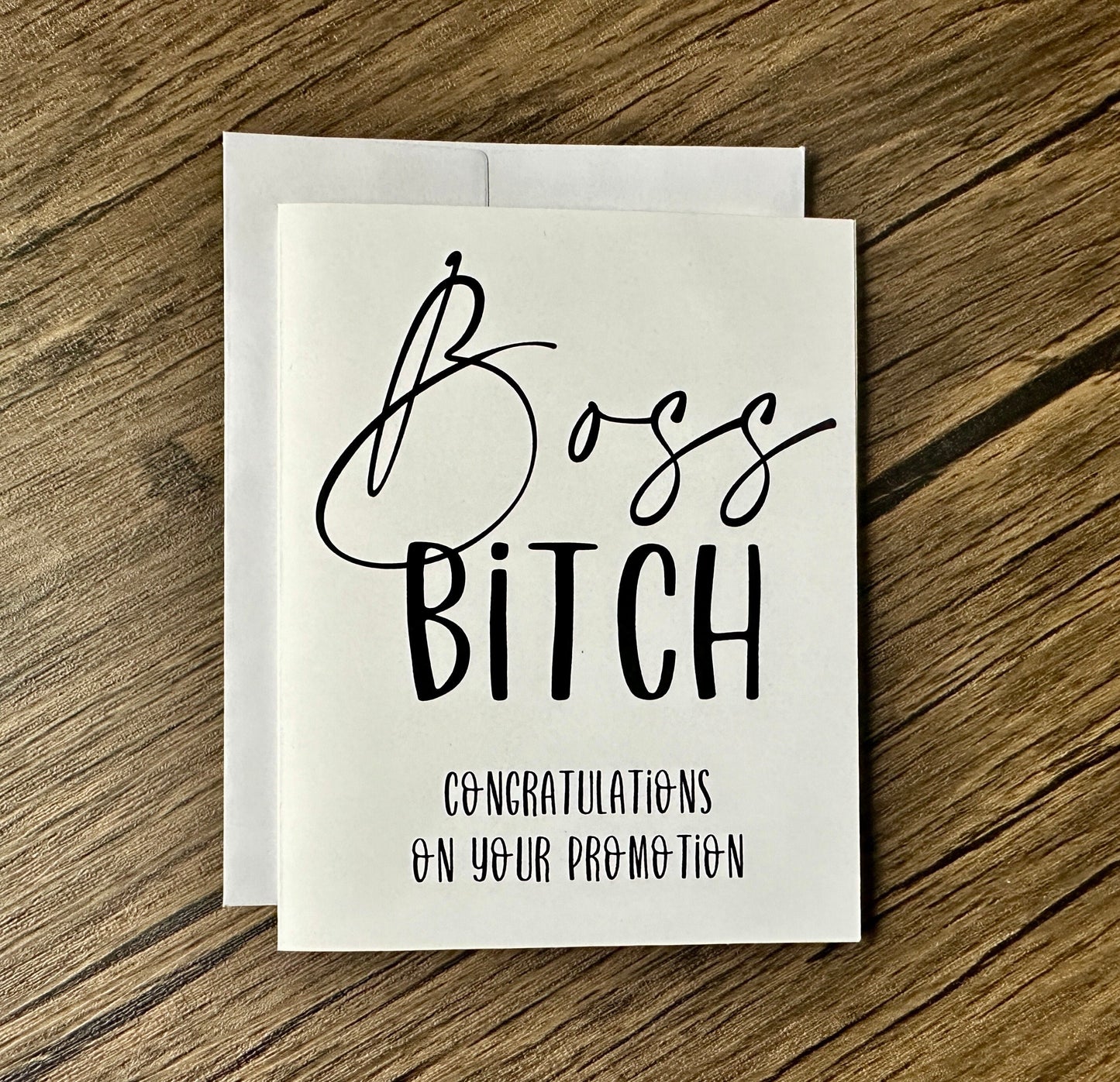 Boss Bitch Card