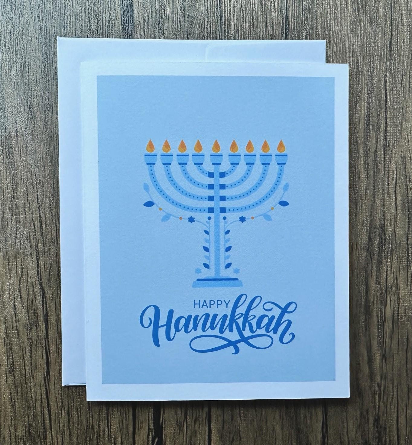 HAPPY HANUKKAH CARD