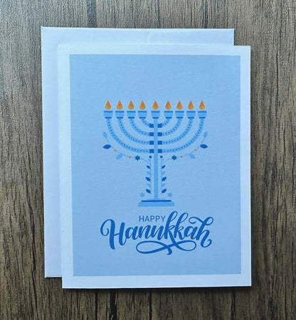 HAPPY HANUKKAH CARD