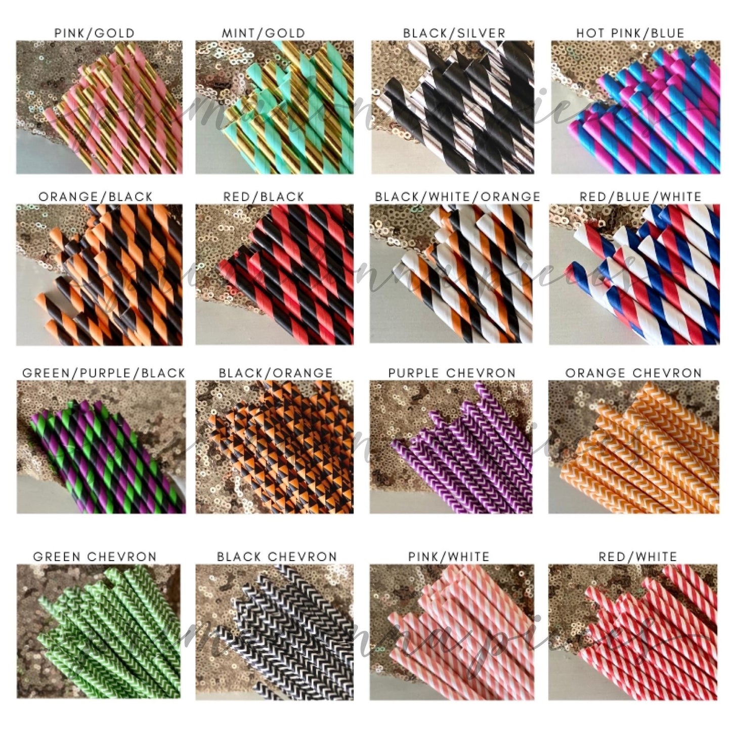 Perfect Match Straws