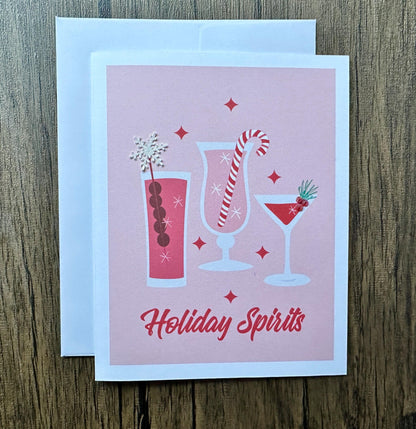 HOLIDAY SPIRITS CARD