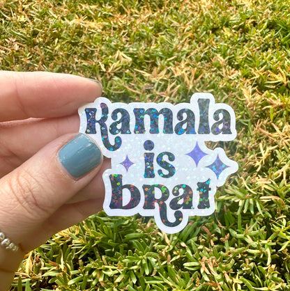 KAMALA IS BRAT STICKER