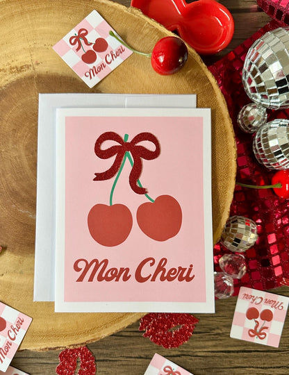 MON CHERI GREETING CARD