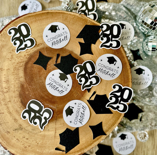 40 Pieces Personalized Graduation Confetti