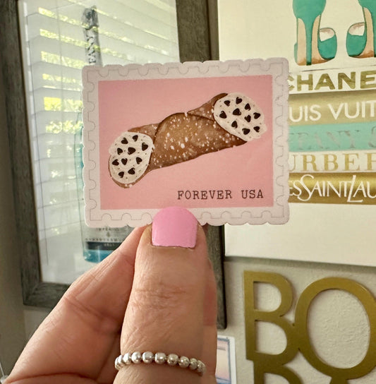 Cannoli Sticker| Italian Dessert Sticker| Italy Stickers| Cannoli Gifts| Pastry Sticker| It Cannoli Be You| Italian Gifts| Cannoli Stamp