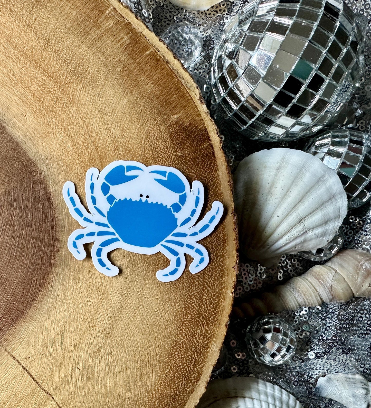Blue Crab Sticker
