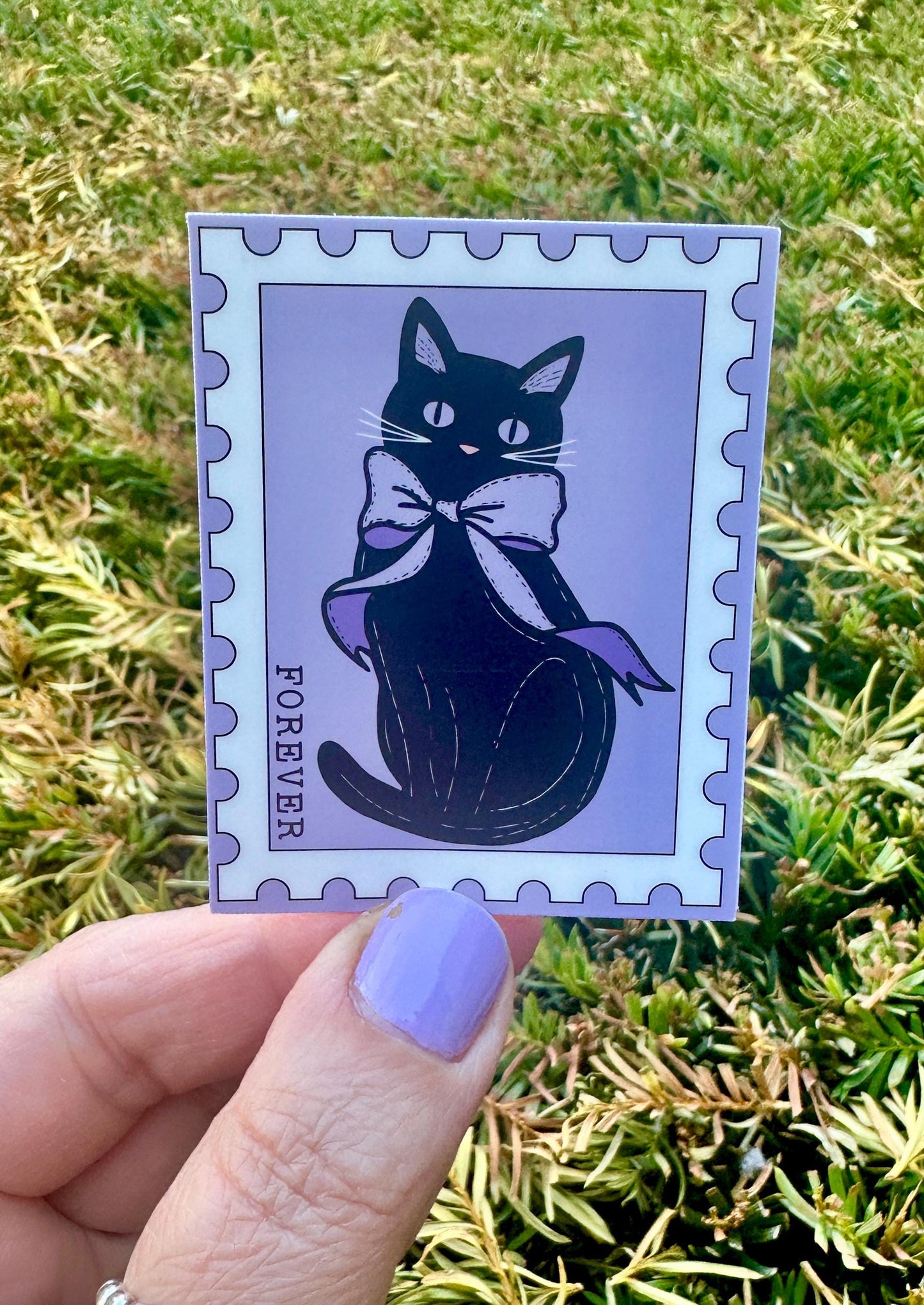 Cat Sticker| Summerween| Bat Cat Sticker| Halloween Cat Stickers| Cat Gifts for Halloween| Animal Stickers| Bat Stickers| Pet Stickers