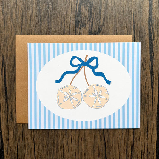 Seashell Greeting Card For Any Occasion Blank