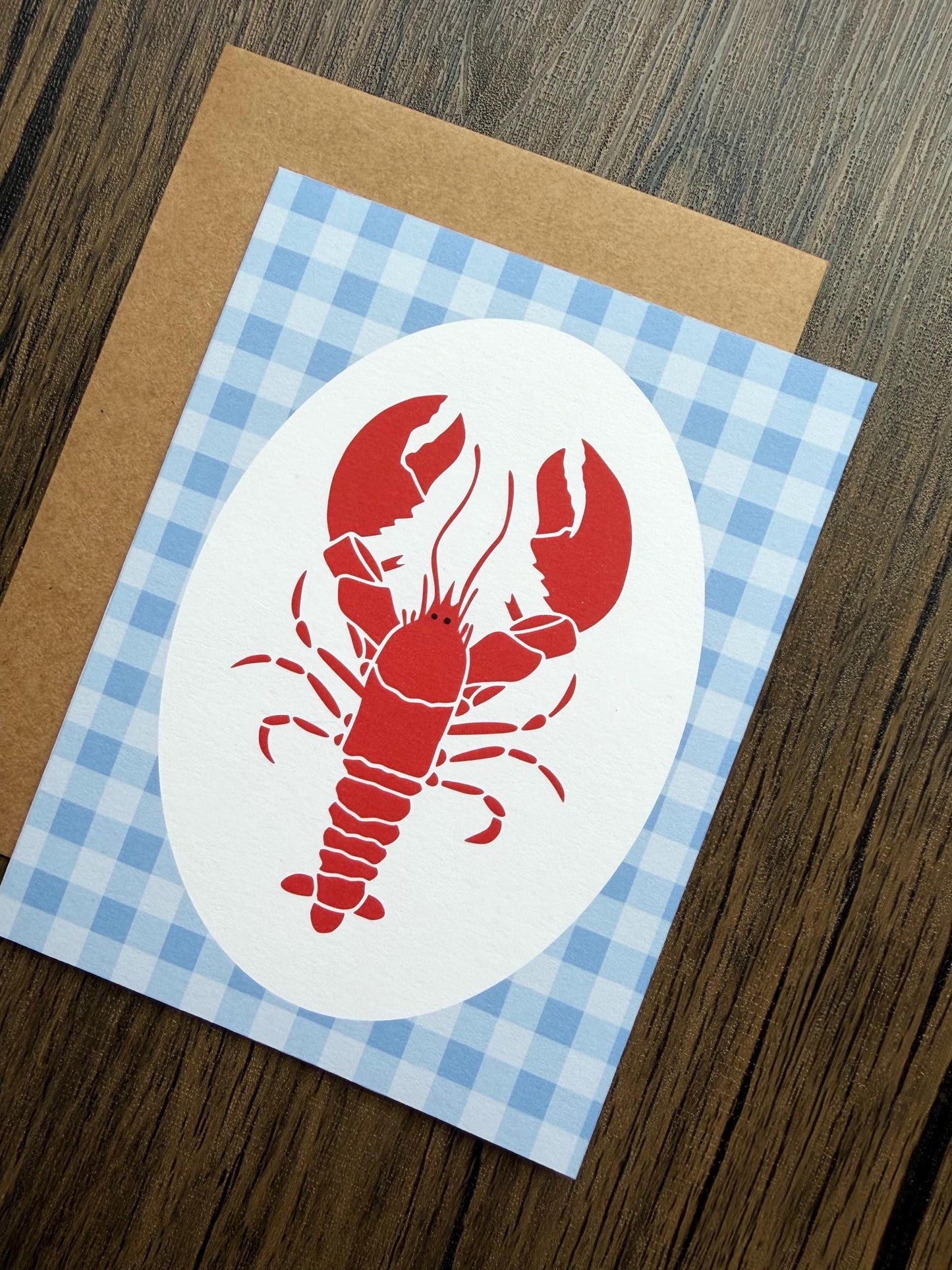Lobster Greeting Card For Any Occasion