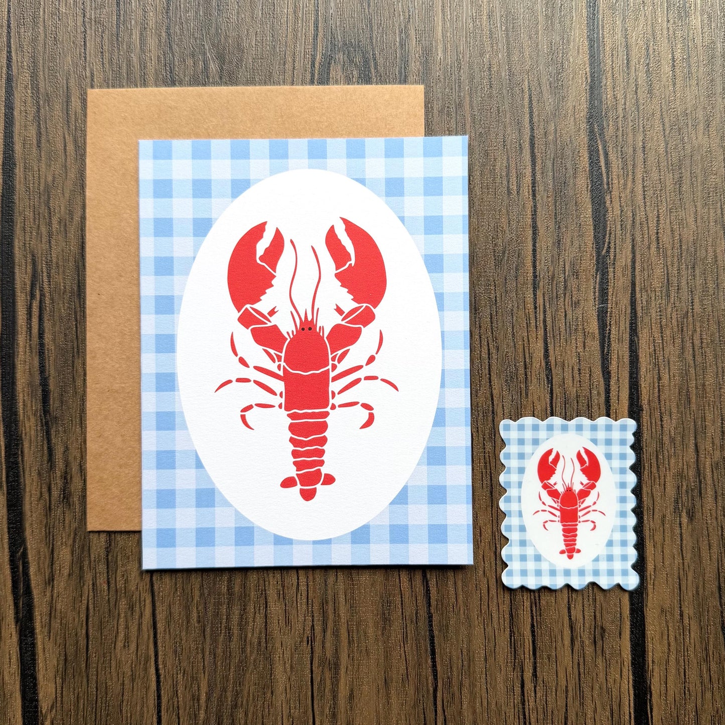 Lobster Greeting Card For Any Occasion
