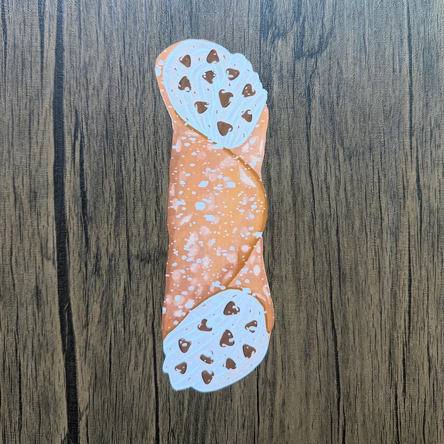 Cannoli Bookmark Laminated