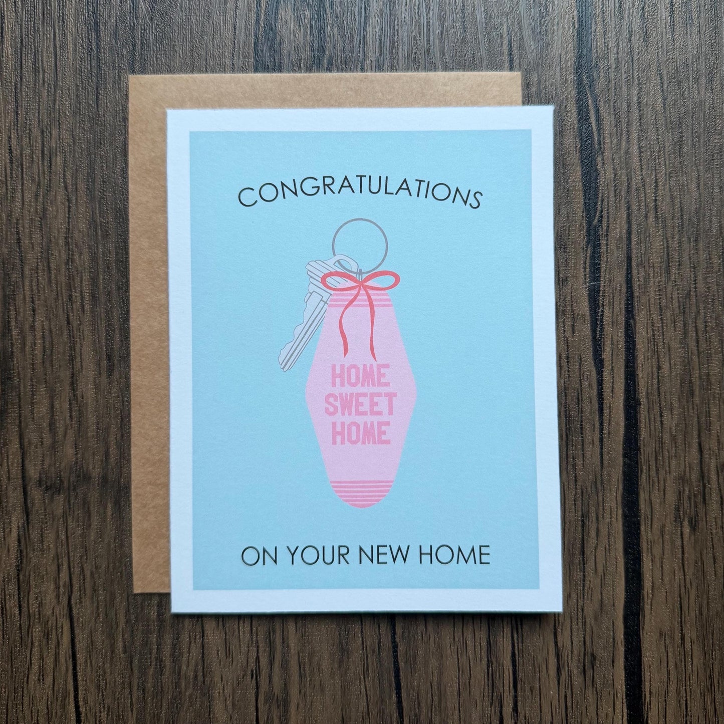 Congratulations on your New Home Card Home Sweet Home