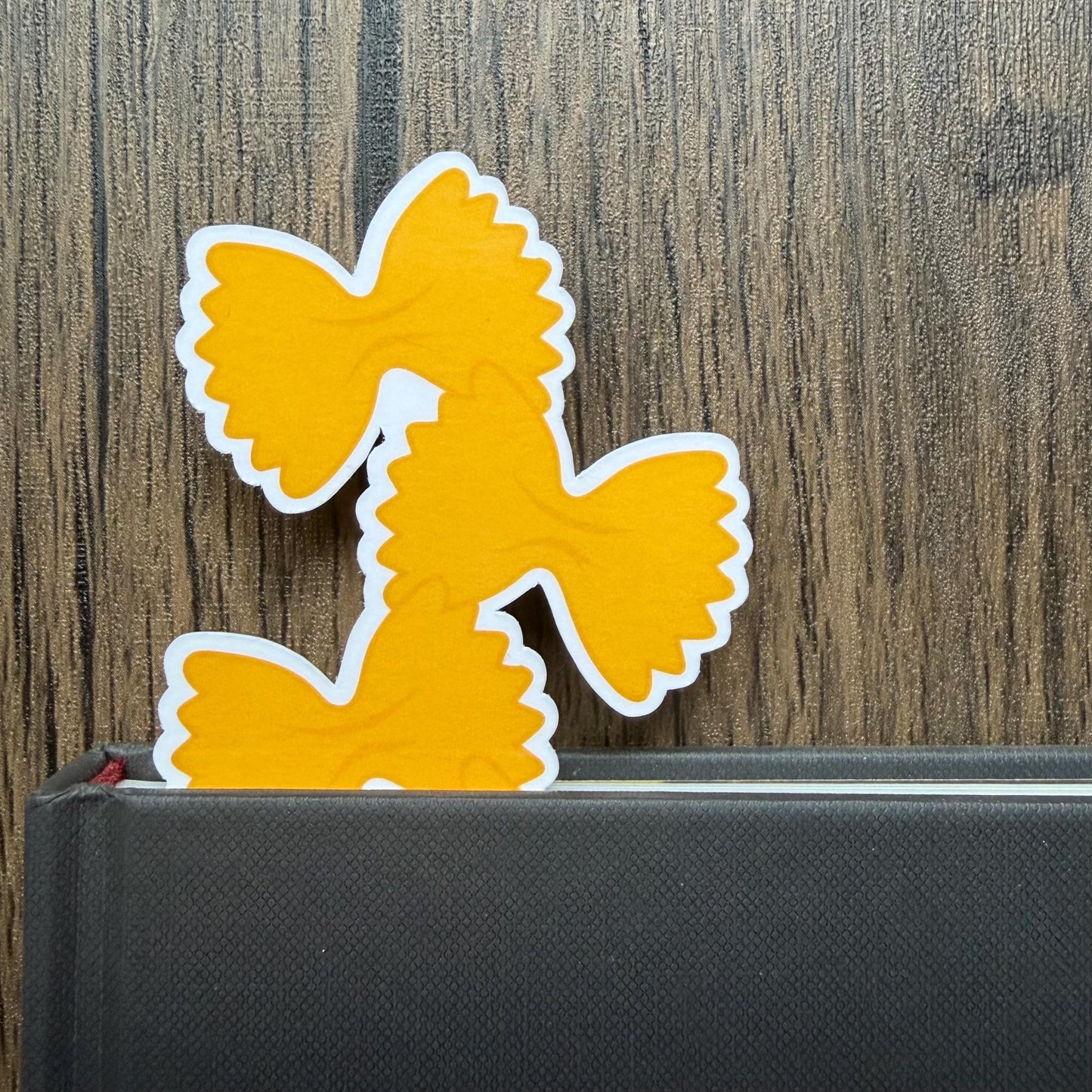 Farfalle Pasta Bookmark Laminated