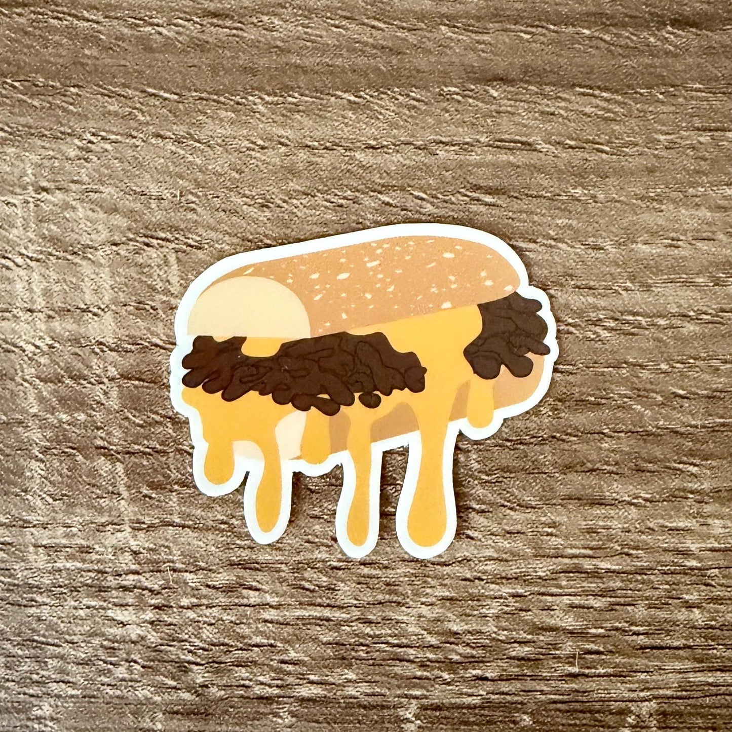 Philly Cheesesteak Sticker