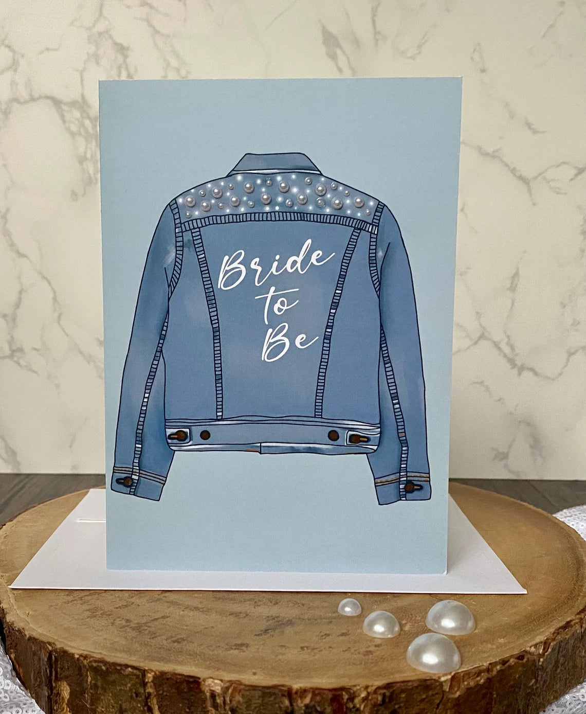 BRIDE TO BE GREETING CARD