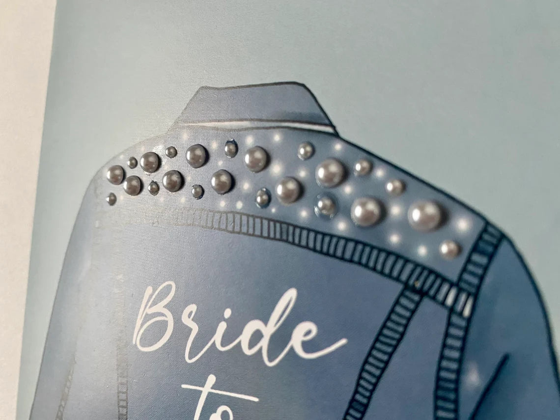 BRIDE TO BE GREETING CARD