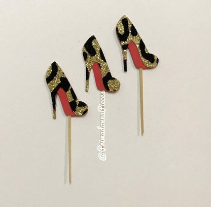 SHOE CUPCAKE TOPPERS