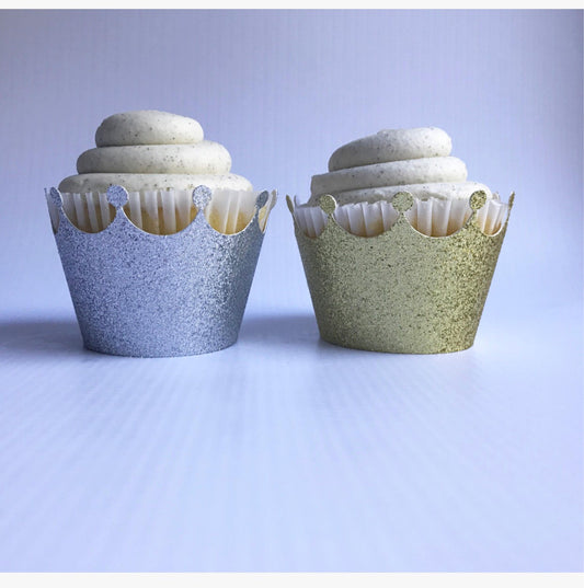 CROWN CUPCAKE WRAPPERS