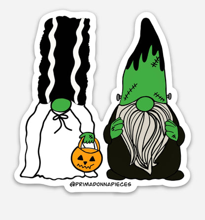 FRANKENSTEIN GNOME STICKER