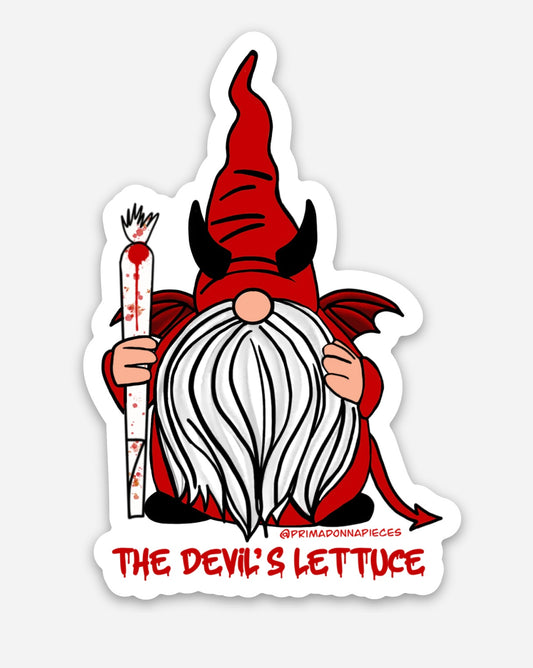 DEVIL GNOME STICKER