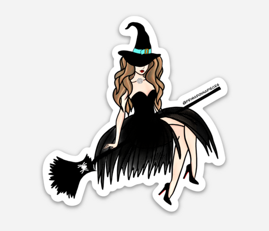 WICKED WITCH STICKER